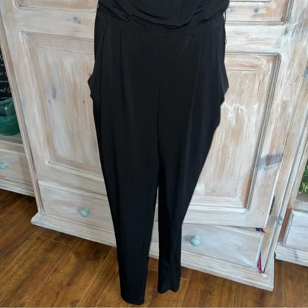 Michael Kors Black Pantsuit Jumper Jumpsuit Women’s Small